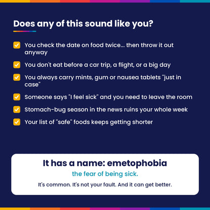 Calm Stomach, Brave Mind – Fear of Being Sick (Emetophobia) Recovery Workbook