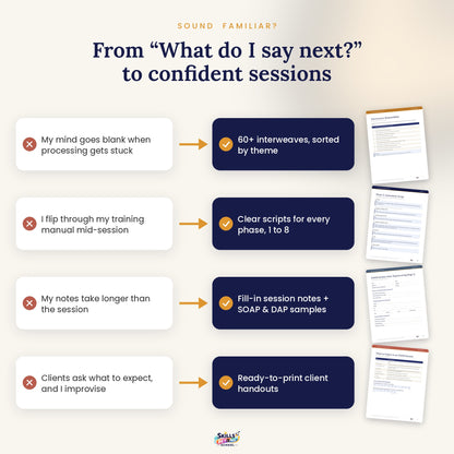Common EMDR therapist problems and how the toolkit solves them