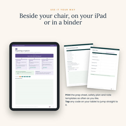 The Therapist's Session Navigator – 3-Book Clinical Bundle | 180 Therapy Scripts, 24 Decision Maps & 50 Session Plans | Clickable PDF