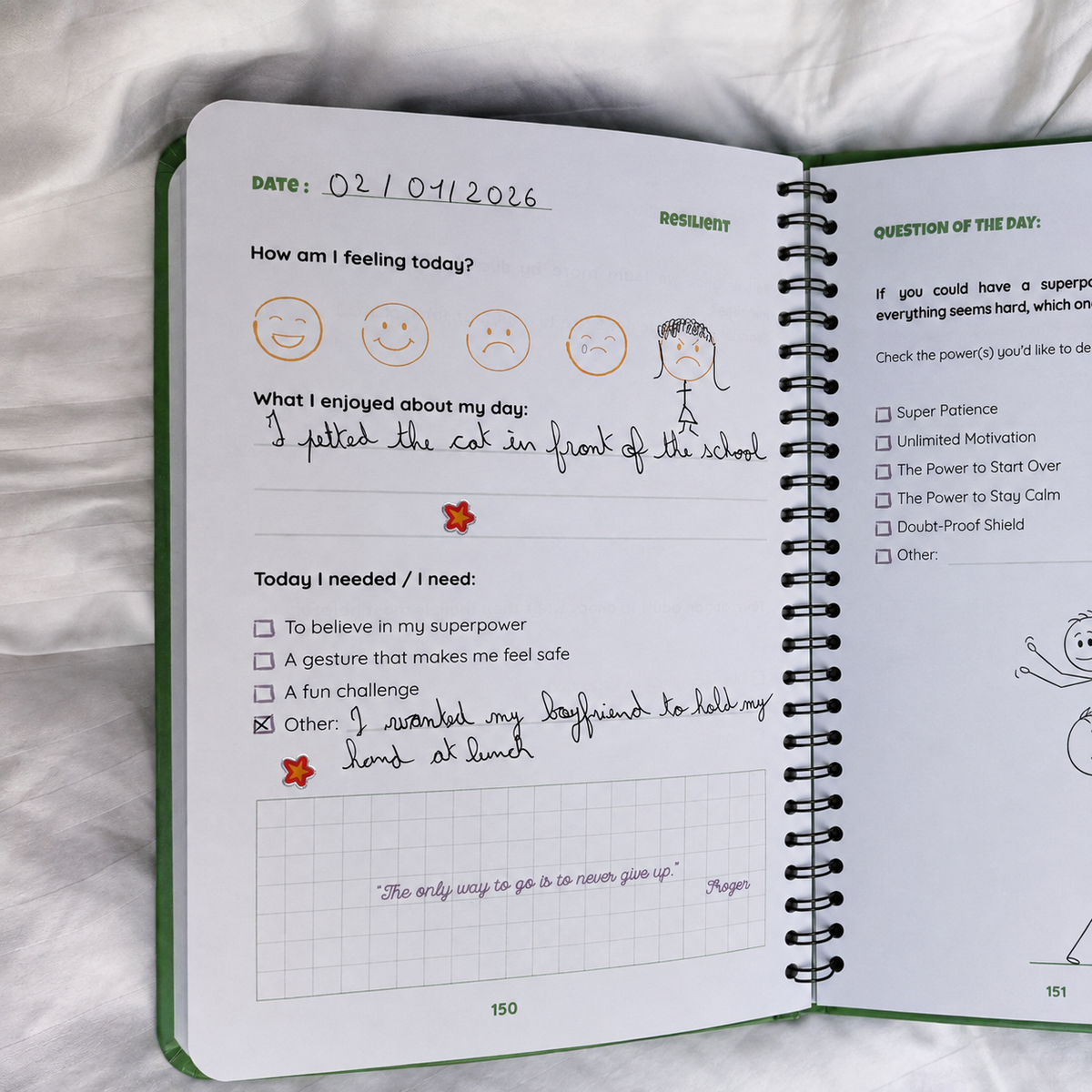 The Confidence Notebook (180 pages) – A 12-Week Journal to Build Self-Esteem & Emotional Awareness in Kids