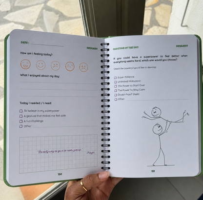 The Confidence Notebook (180 pages) – A 12-Week Journal to Build Self-Esteem & Emotional Awareness in Kids