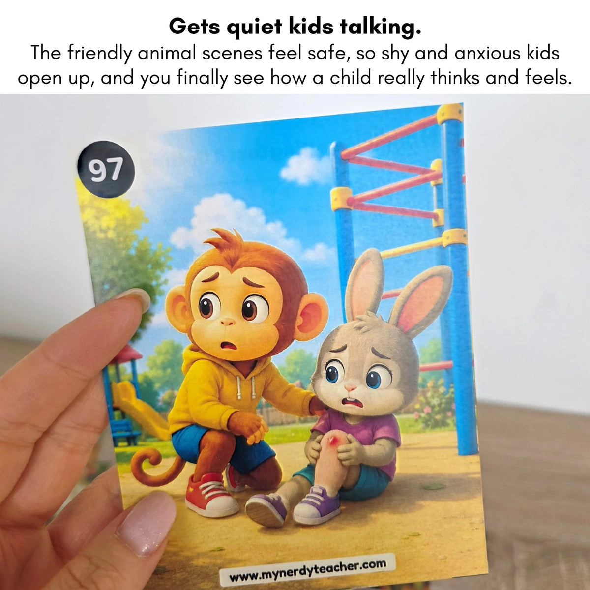 240 Feelings & Emotions Conversation Cards for Kids | Social Skills, Safety & Self-Regulation